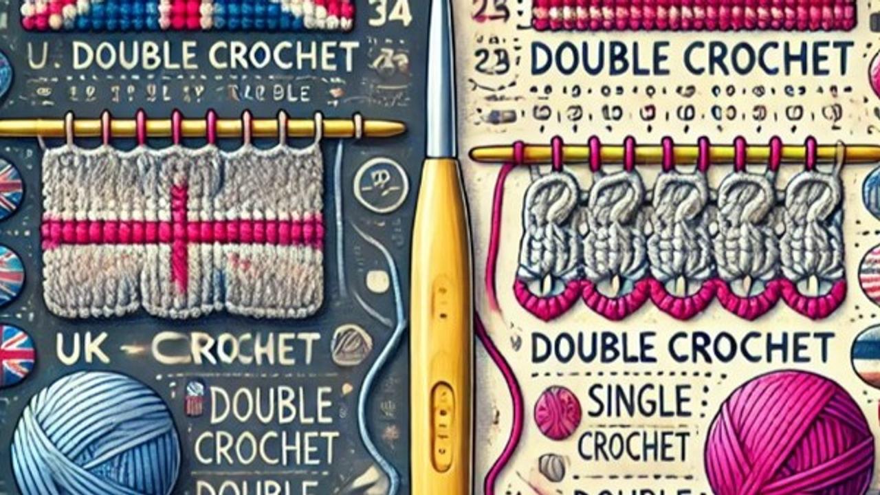 UK to US Crochet Terms Guides