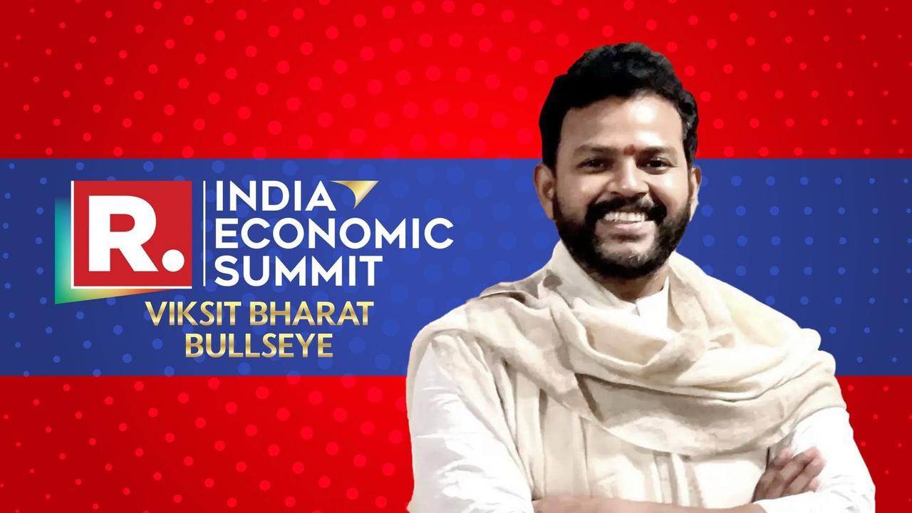 Union Civil Aviation Minister K Ram Mohan Naidu at India Economic Summit