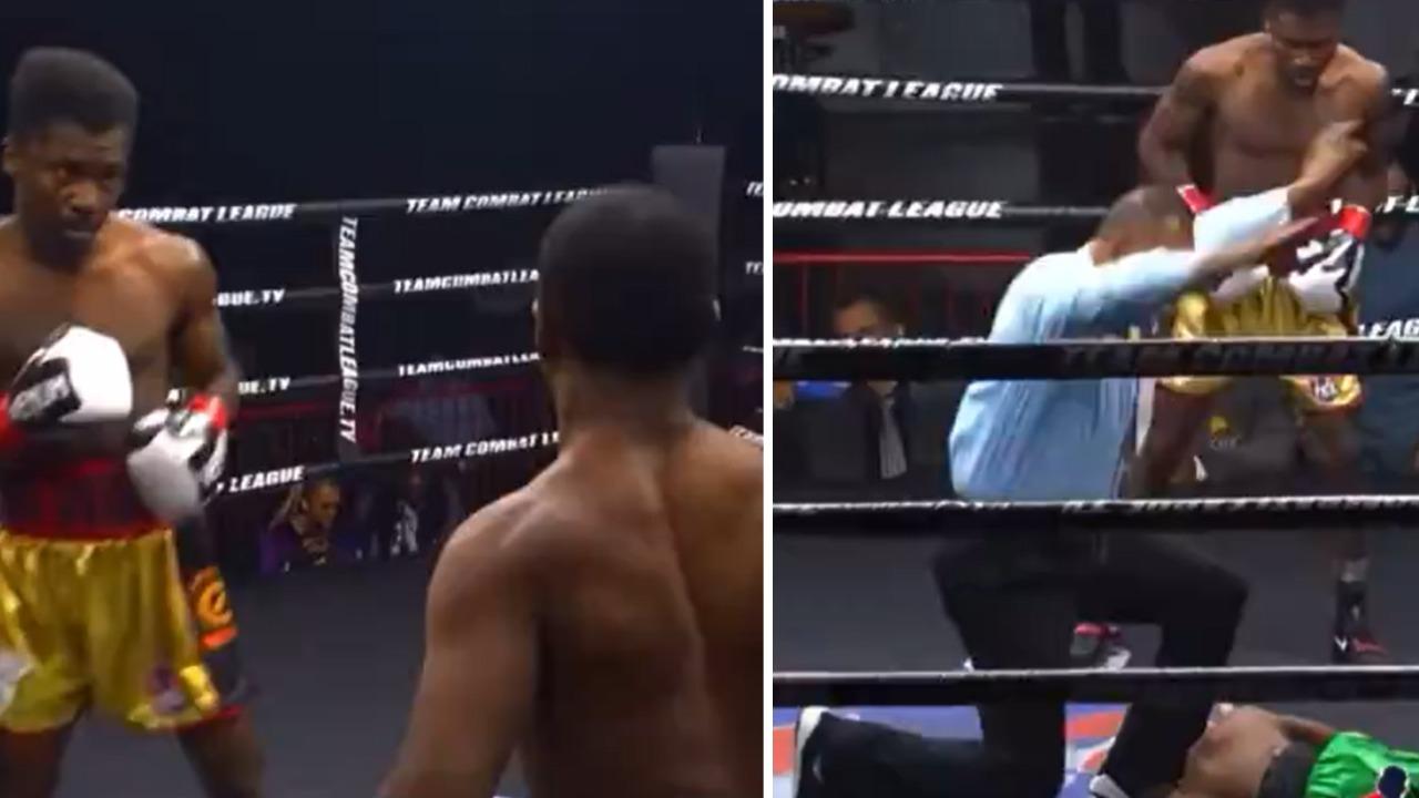 Boxer suffers seizure mid-fight