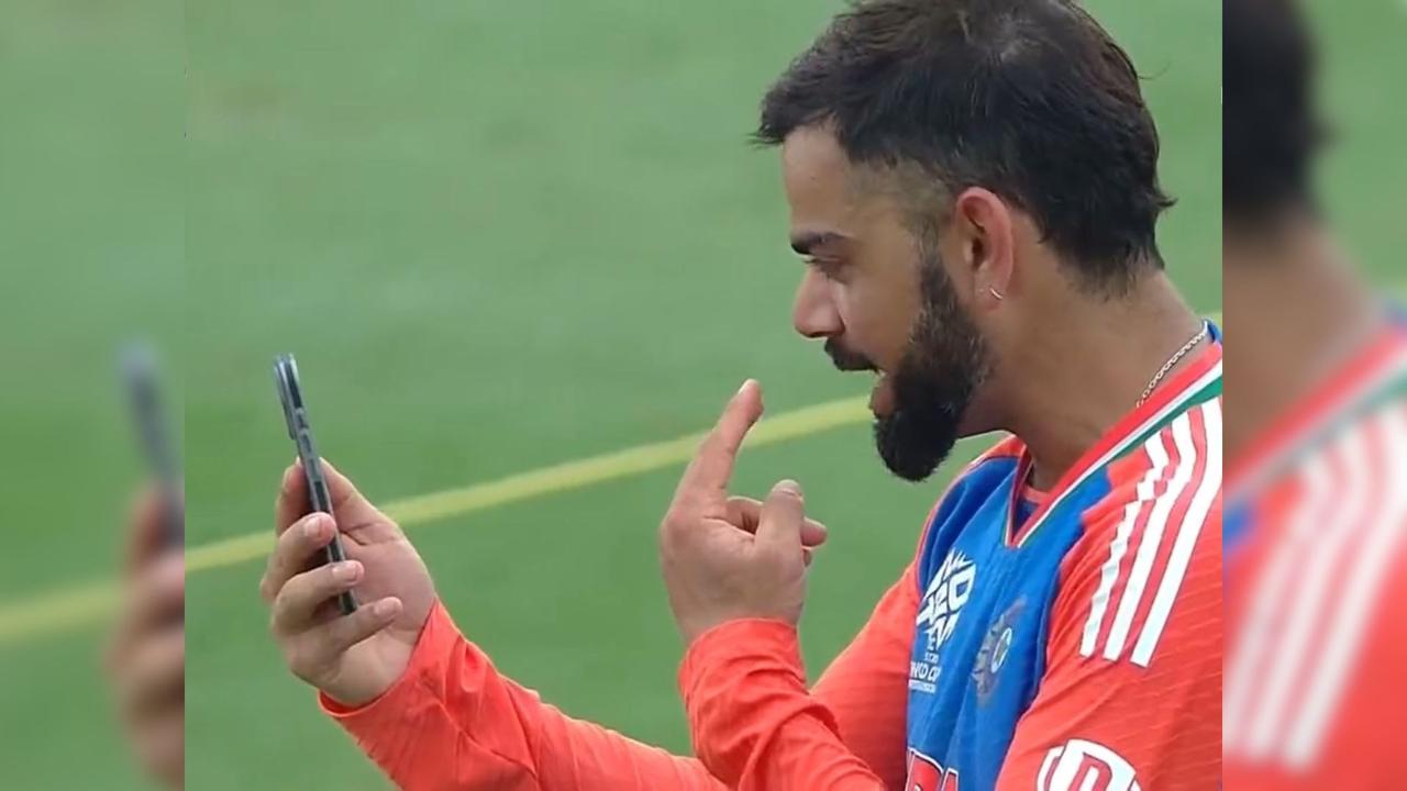 Virat Kohli's wallpaper is going viral on the internet.