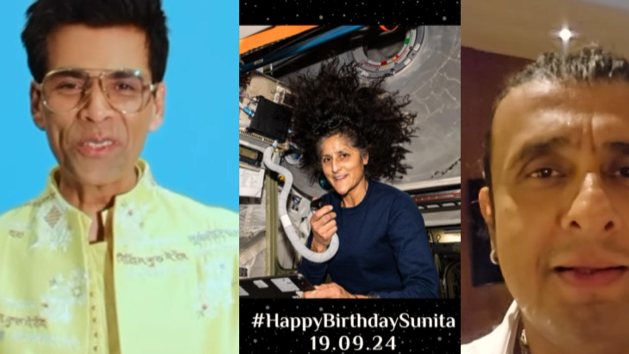 Music label Saregama celebrated Sunita Williams' birthday with a touching social media tribute that featured well-known Indian celebrities singing for her