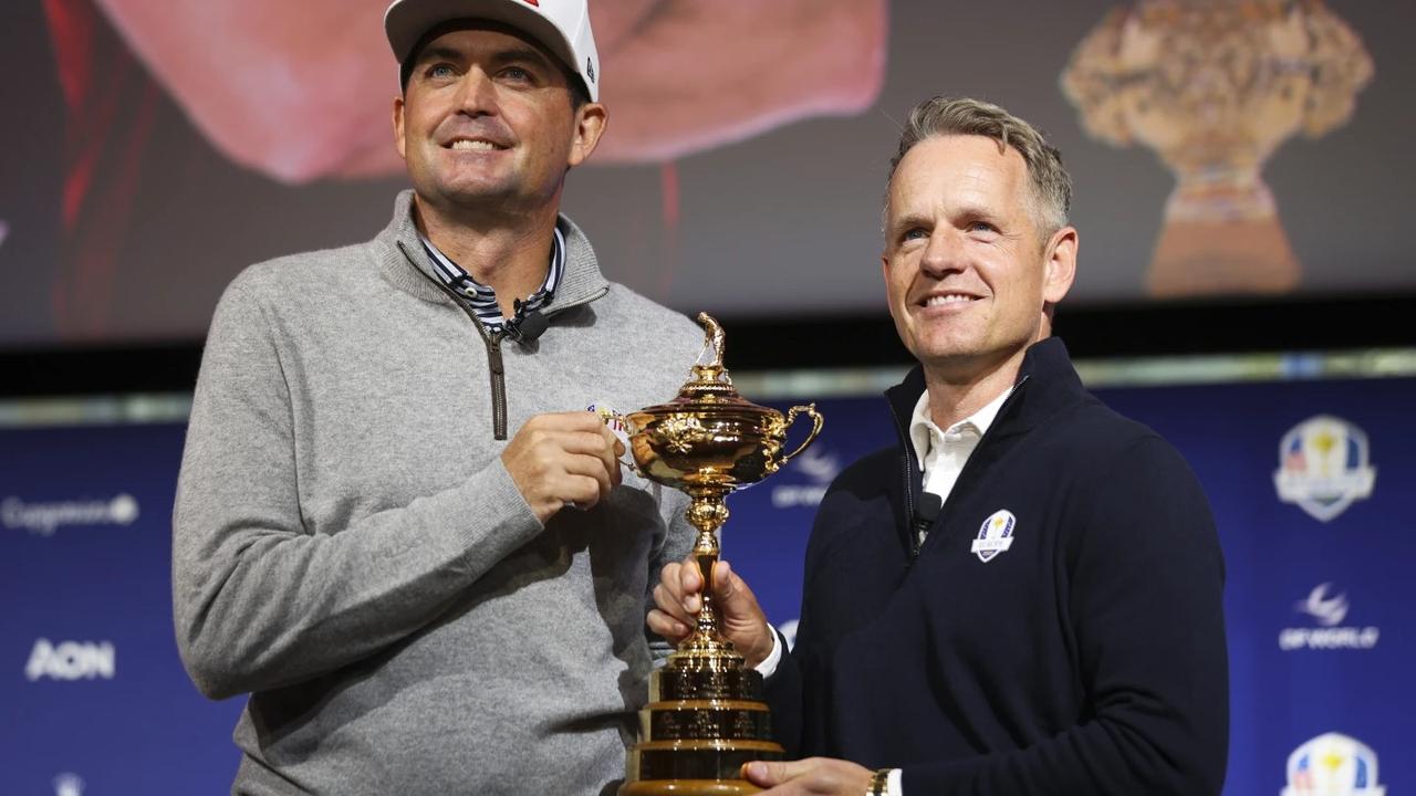 U.S. Ryder Cup captain Keegan Bradley