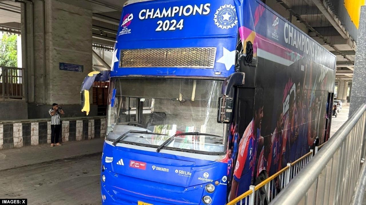 Team India Victory Parade Bus First Look