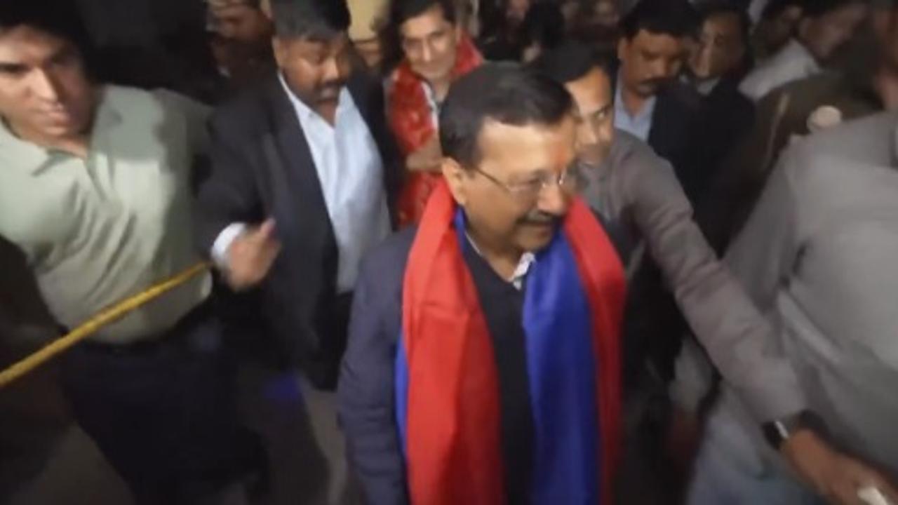 Video Shows Exact Moment When Man Threw Suspicious Liquid At Arvind Kejriwal