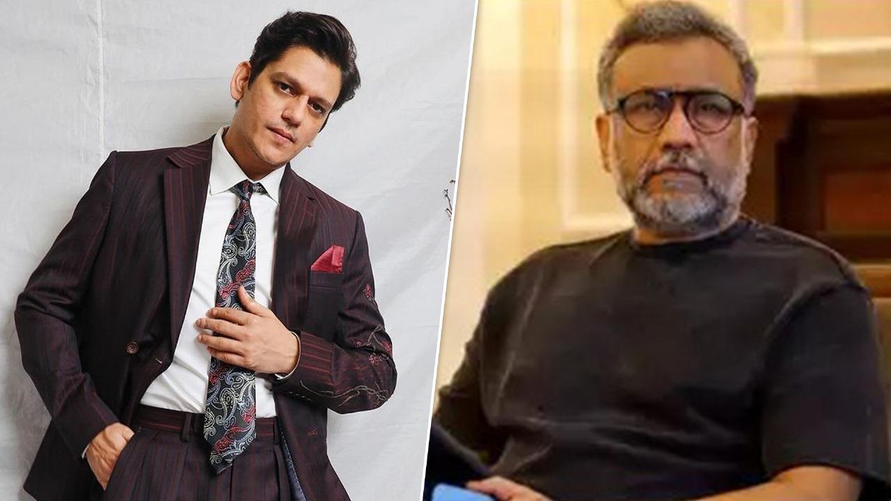 vijay Varma (L), Anubhav sinha (r)