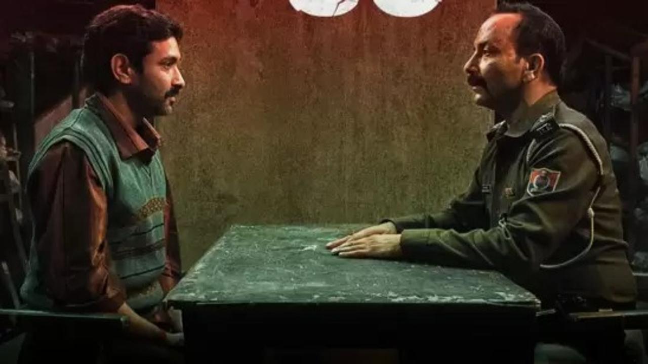 Vikrant Massey and Deepak Dobriyal in Sector 36