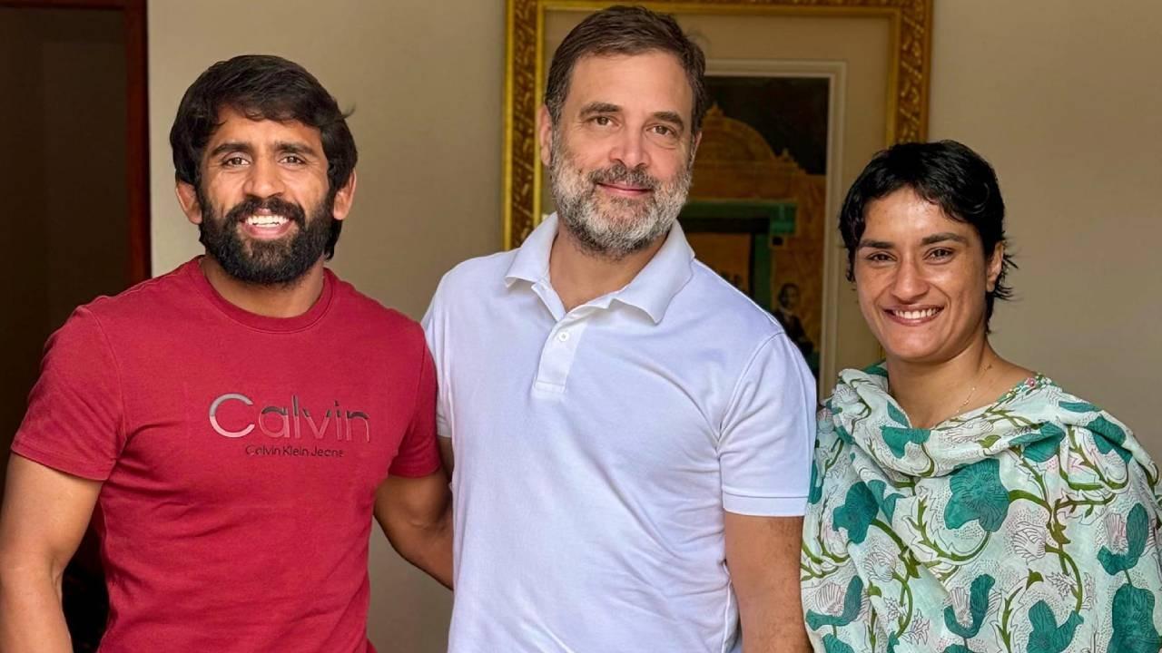 Vinesh Phogat and Bajrang Punia will join Congress