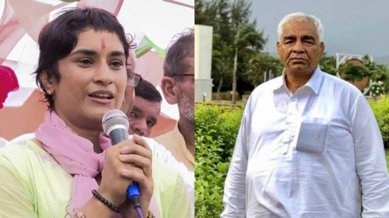 Vinesh Phogat and Mahavir Phogat