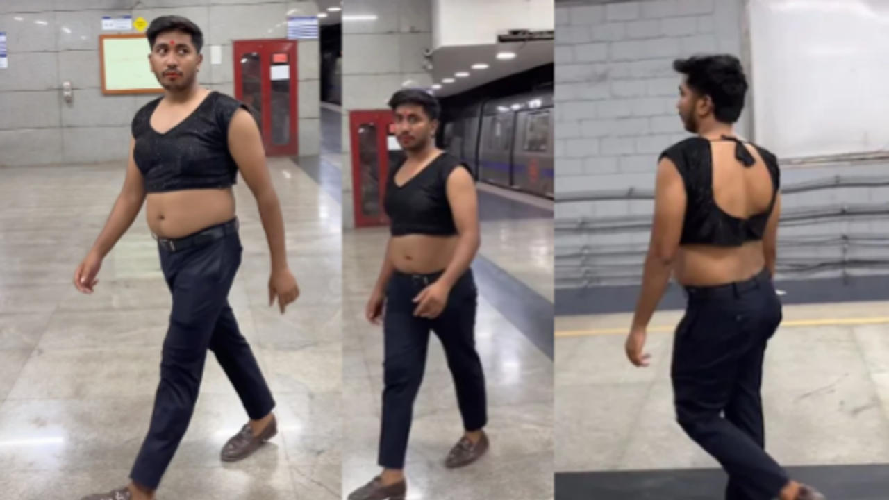 Viral in Delhi Metro