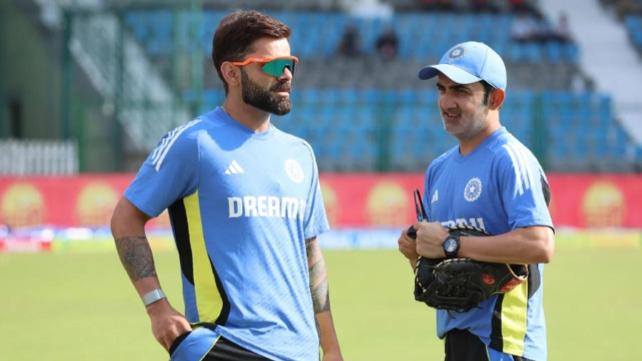 Virat Kohli and Gautam Gambhir