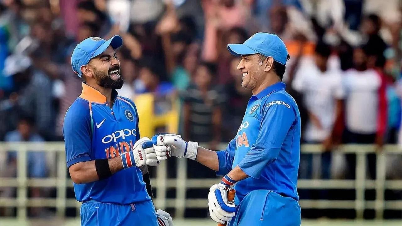 Virat Kohli and MS Dhoni