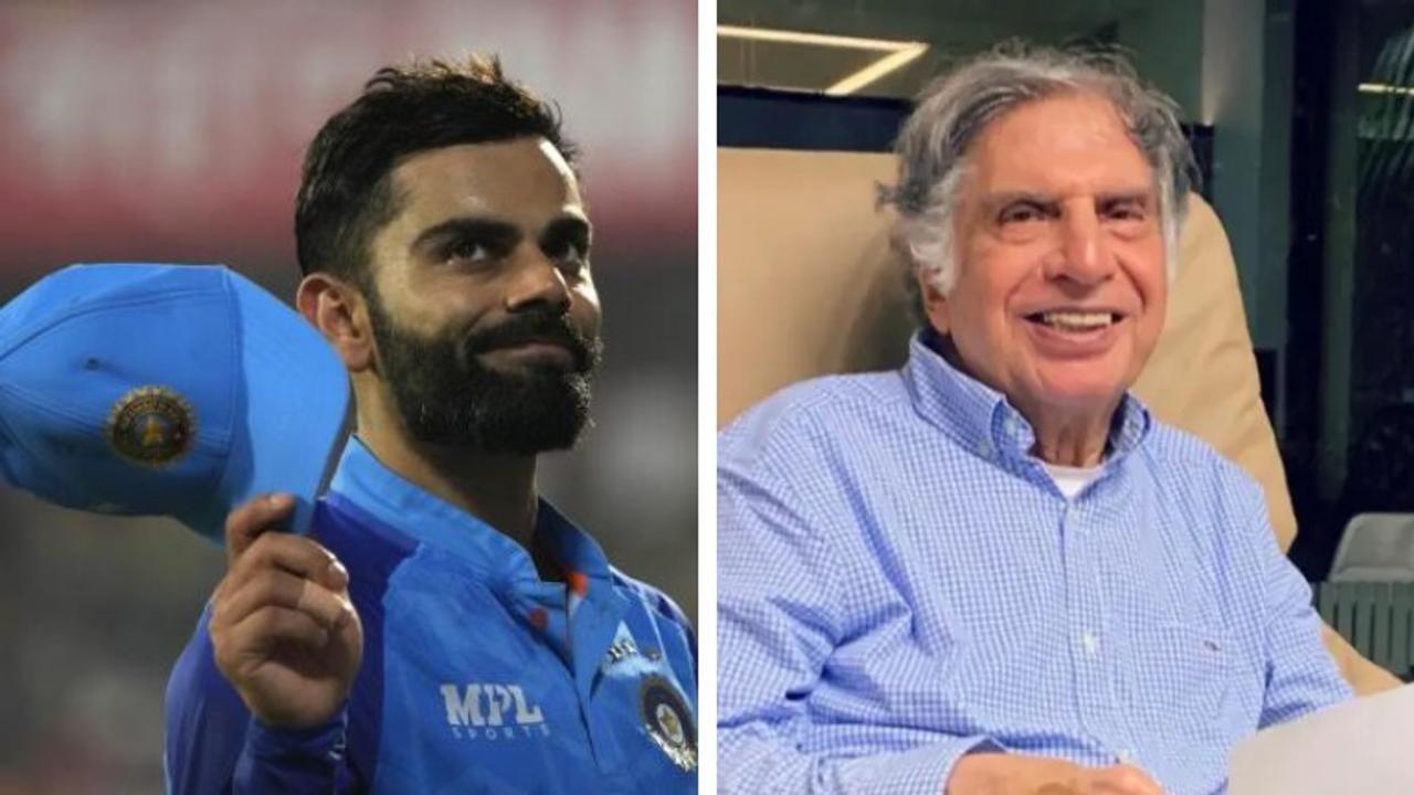 Virat Kohli and Ratan Tata