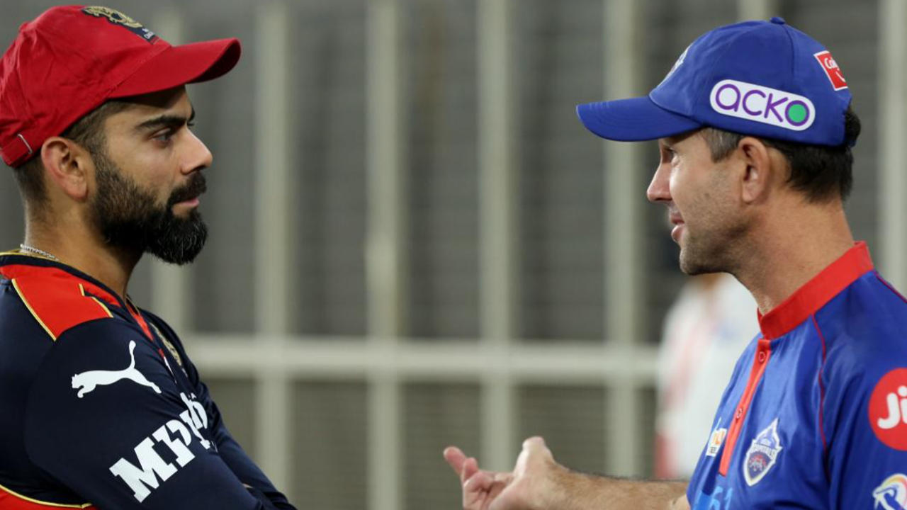 Virat Kohli and Ricky Ponting