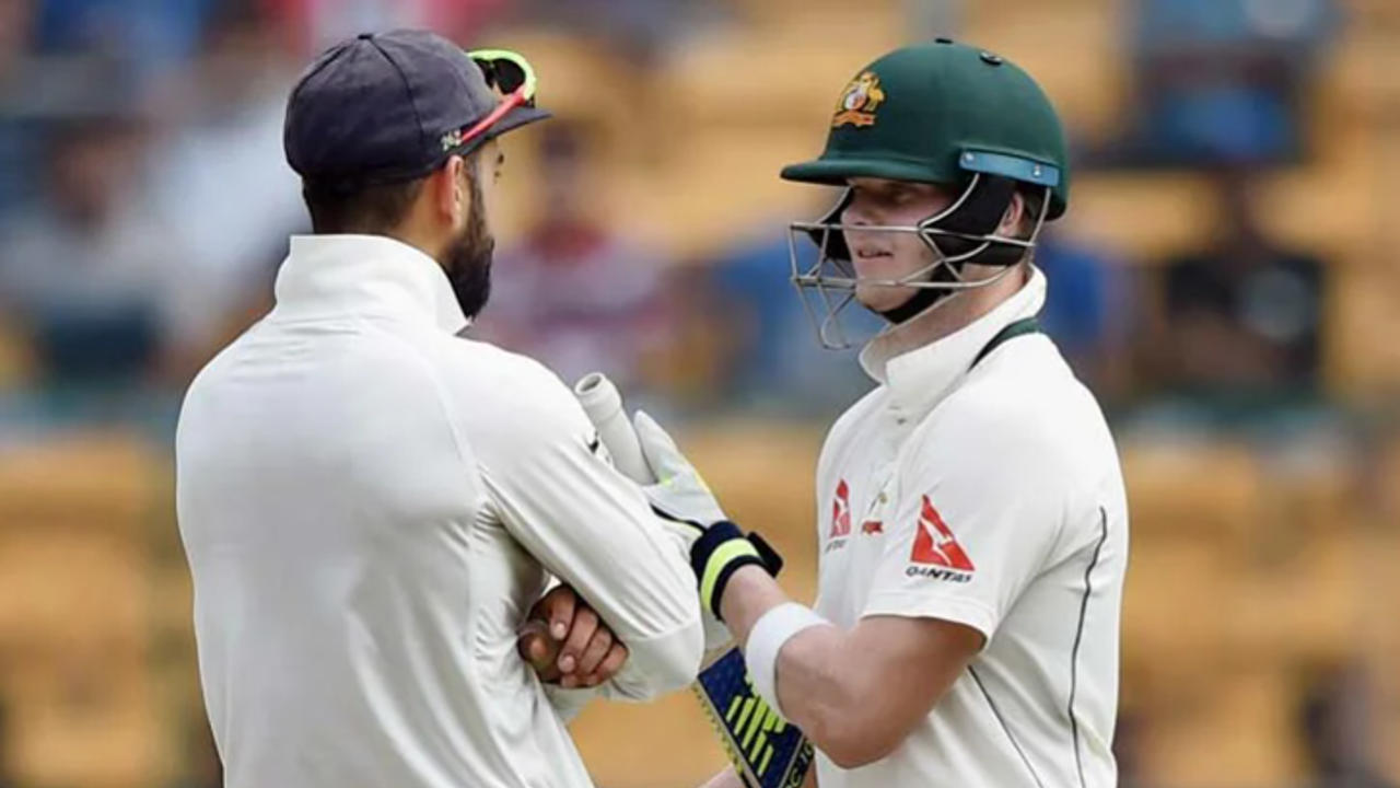 Virat Kohli and Steve Smith