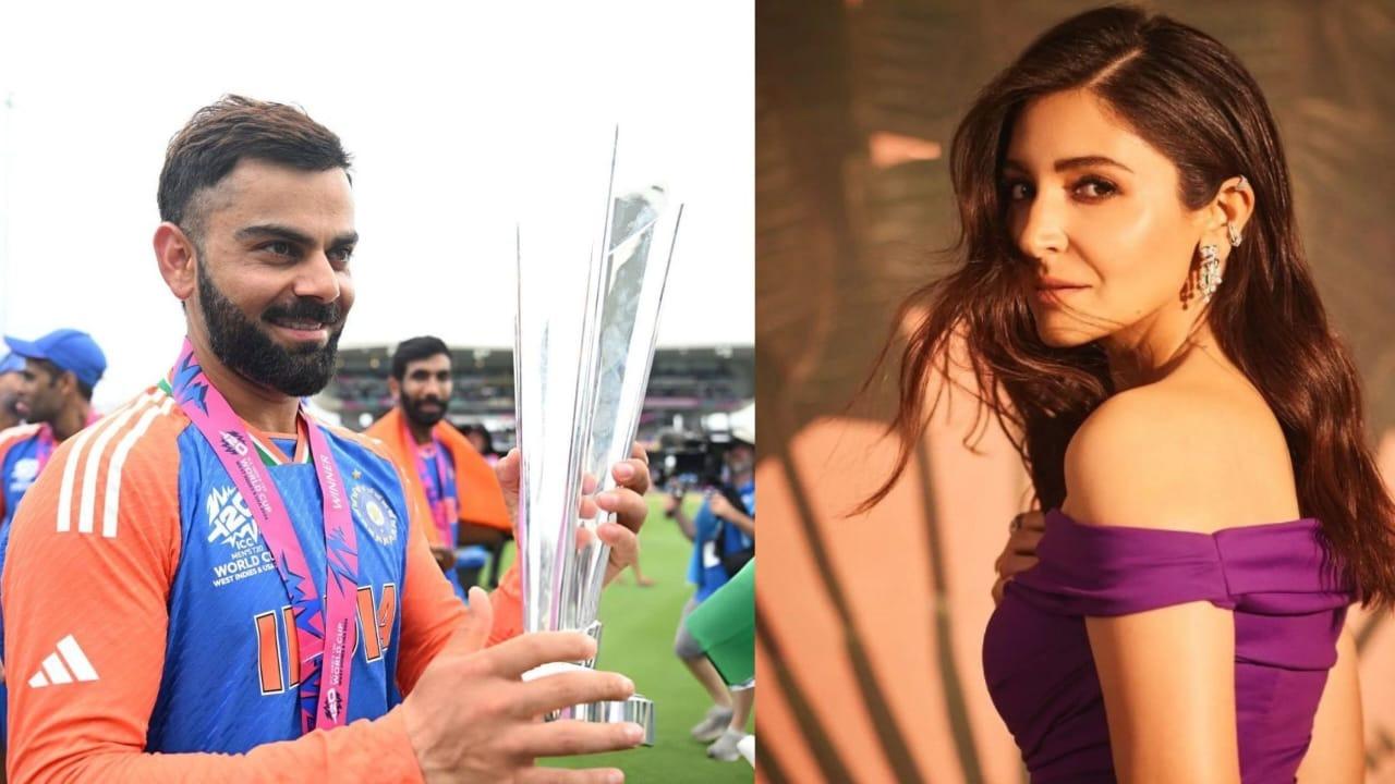 Virat Kohli emotional post for anushka sharma