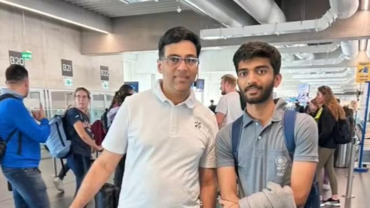 Viswanathan Anand and Gukesh