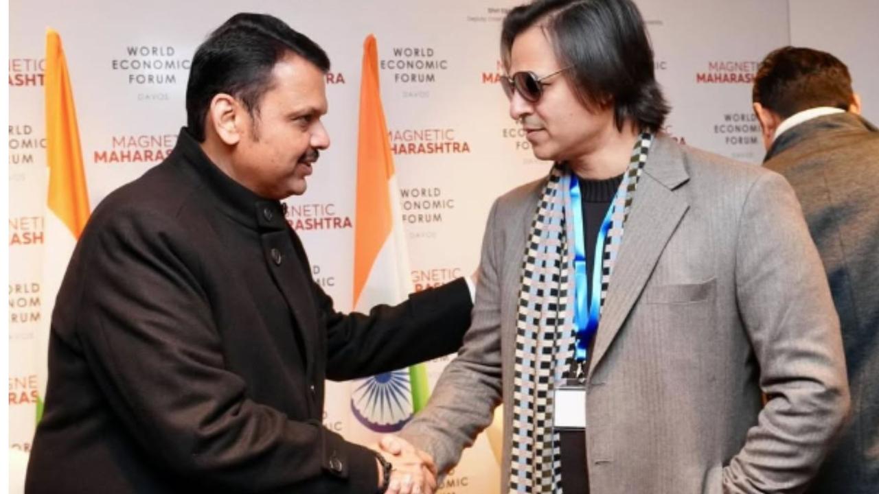 Vivek Oberoi Meets Devendra Fadnavis