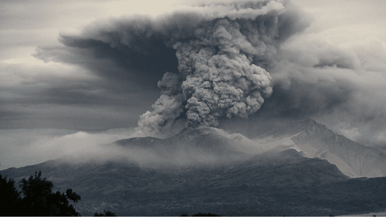 Volcano in Russia