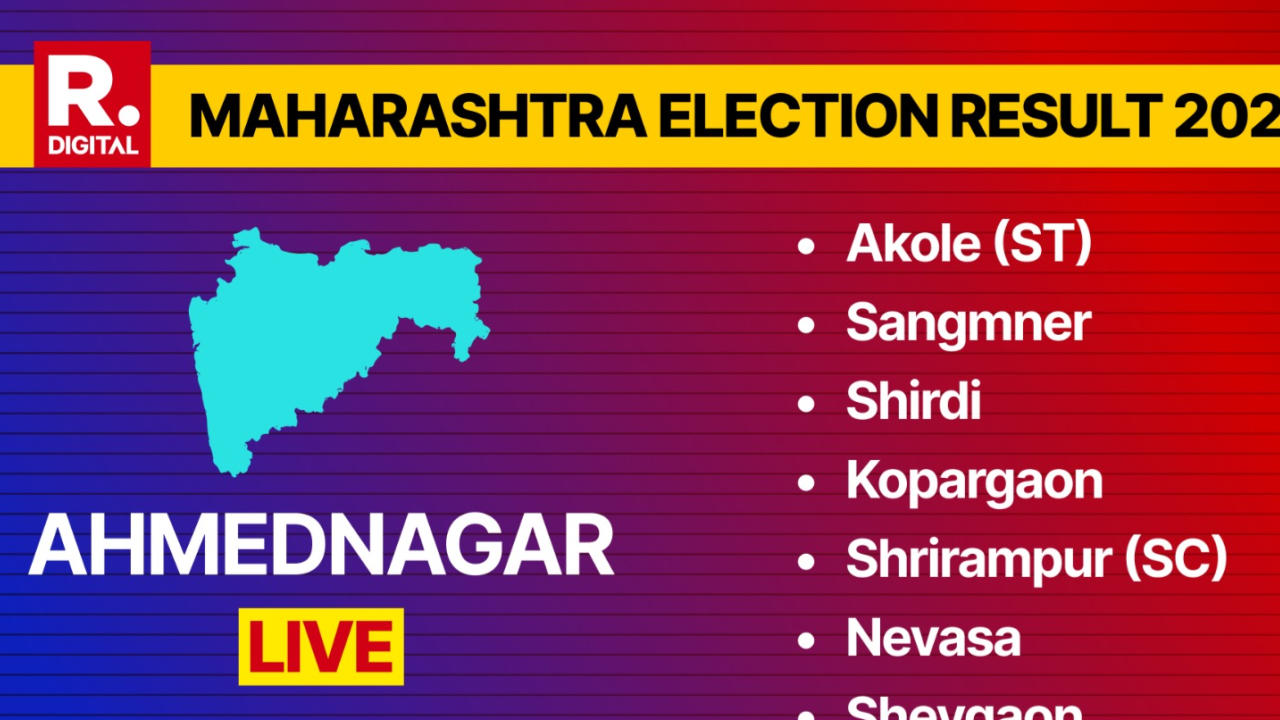 Akole (ST), Sangamner, Shirdi, Kopargaon, Shrirampur (SC), Nevasa, Shevgaon Results 2024 | LIVE Updates