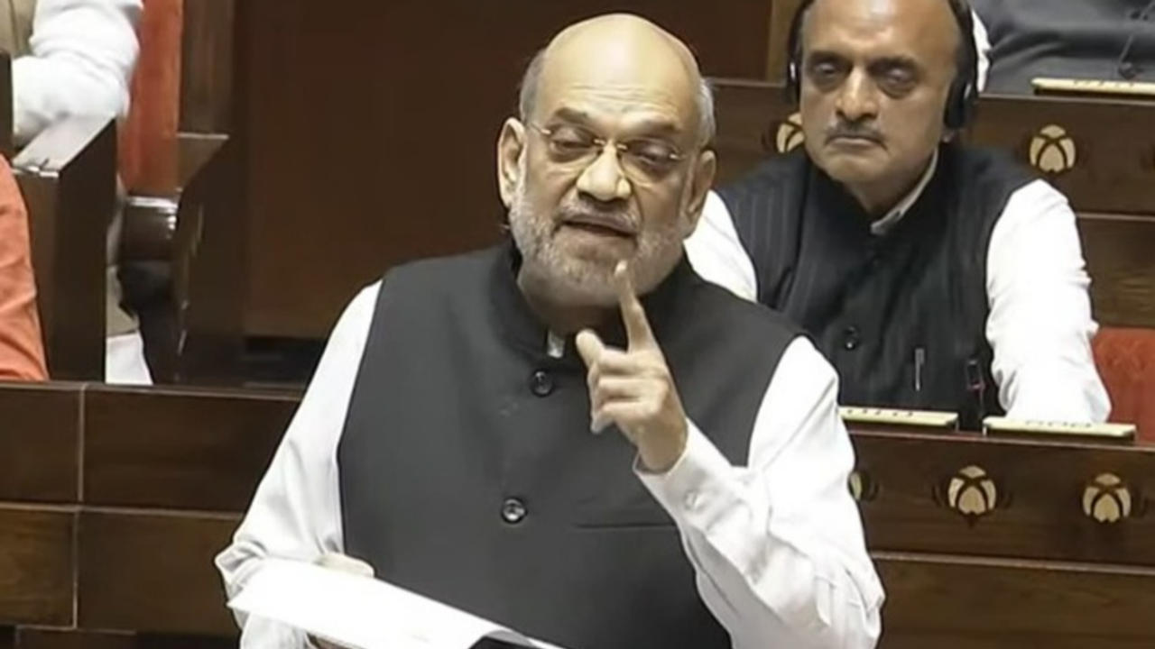 Home Minister Amit Shah In Lok Sabha Today