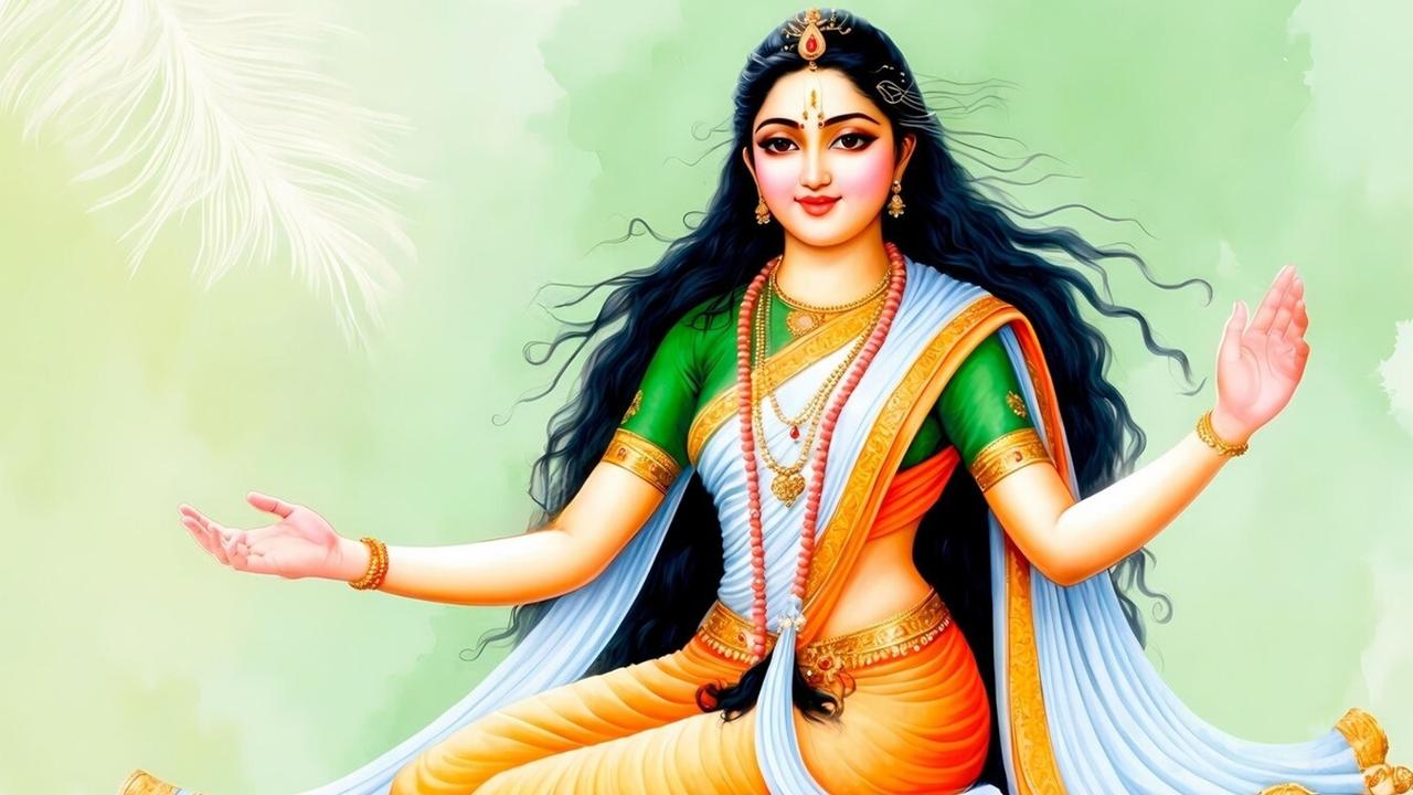 why did sridama curse radha