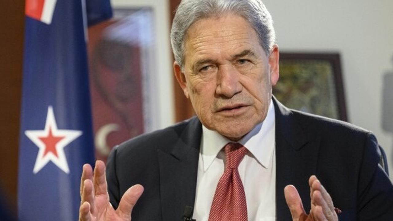 Winston Peters, New Zealand's foreign minister 