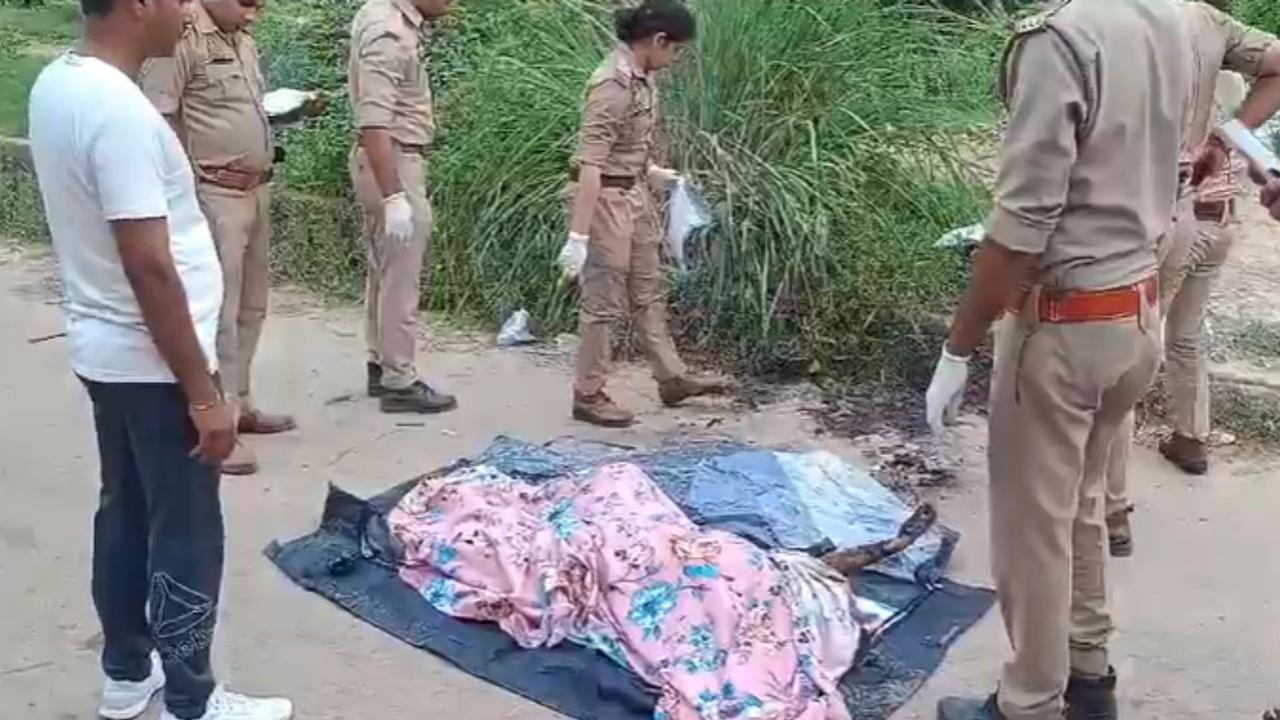 woman body found in ghaziabad