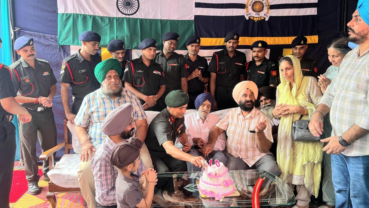 WW2 veteran turns 100, Indian Army celebrates his centennial birthday