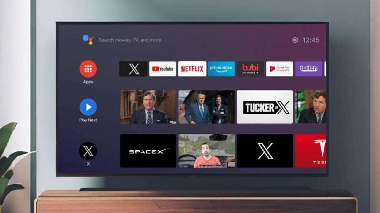 X TV app