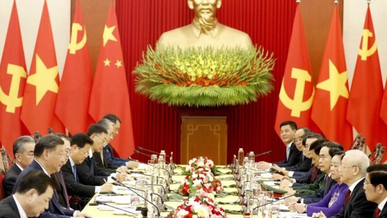 Xi Jinping visited Vietnam back in December of last year. 