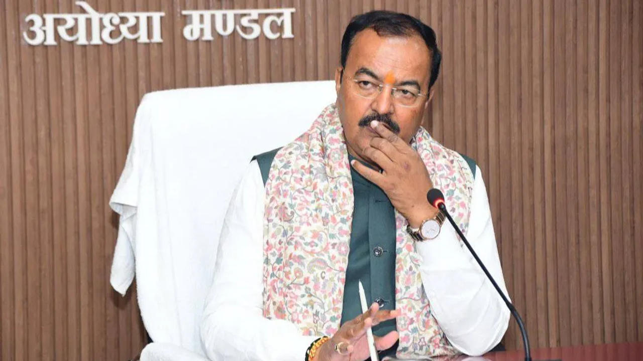 UP Deputy CM Keshav Prasad Maurya