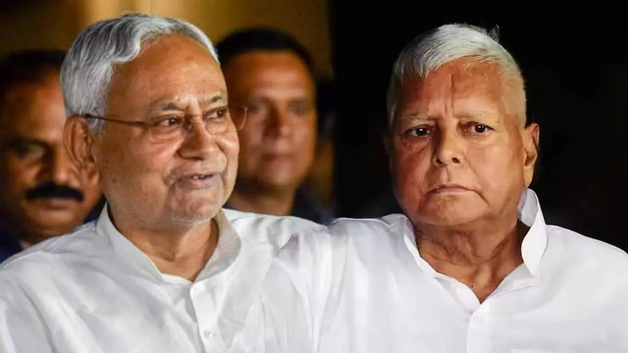 Lalu Yadav and Nitish Kumar