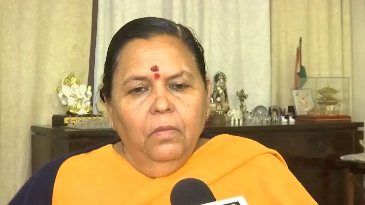 BJP leader Uma Bharti 