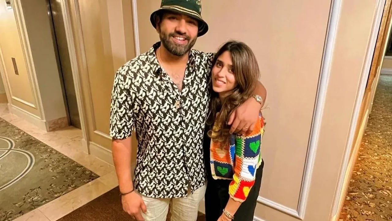 Rohit Sharma and Ritika Sajdeh 