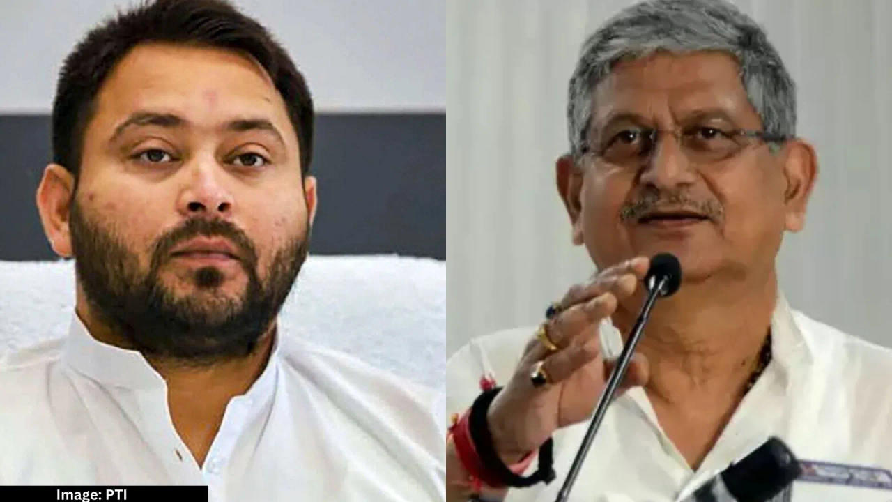 Tejashwi Yadav and lalan singh