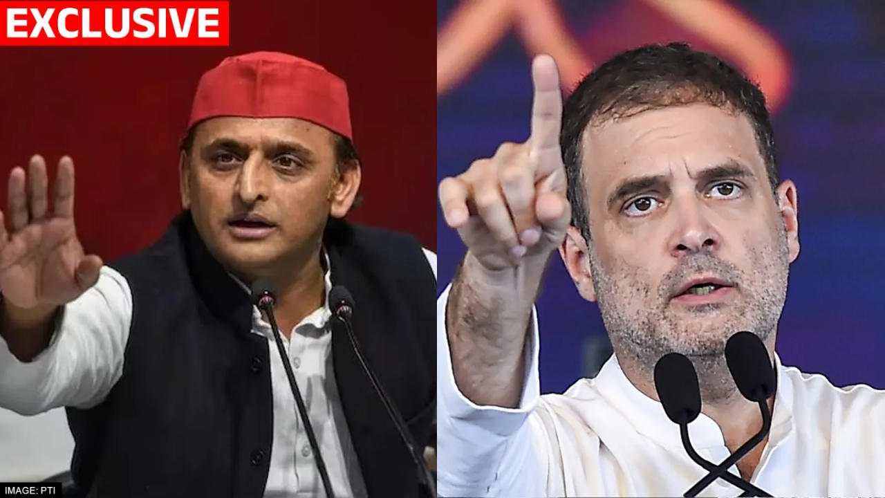 Akhilesh and Rahul Gandhi