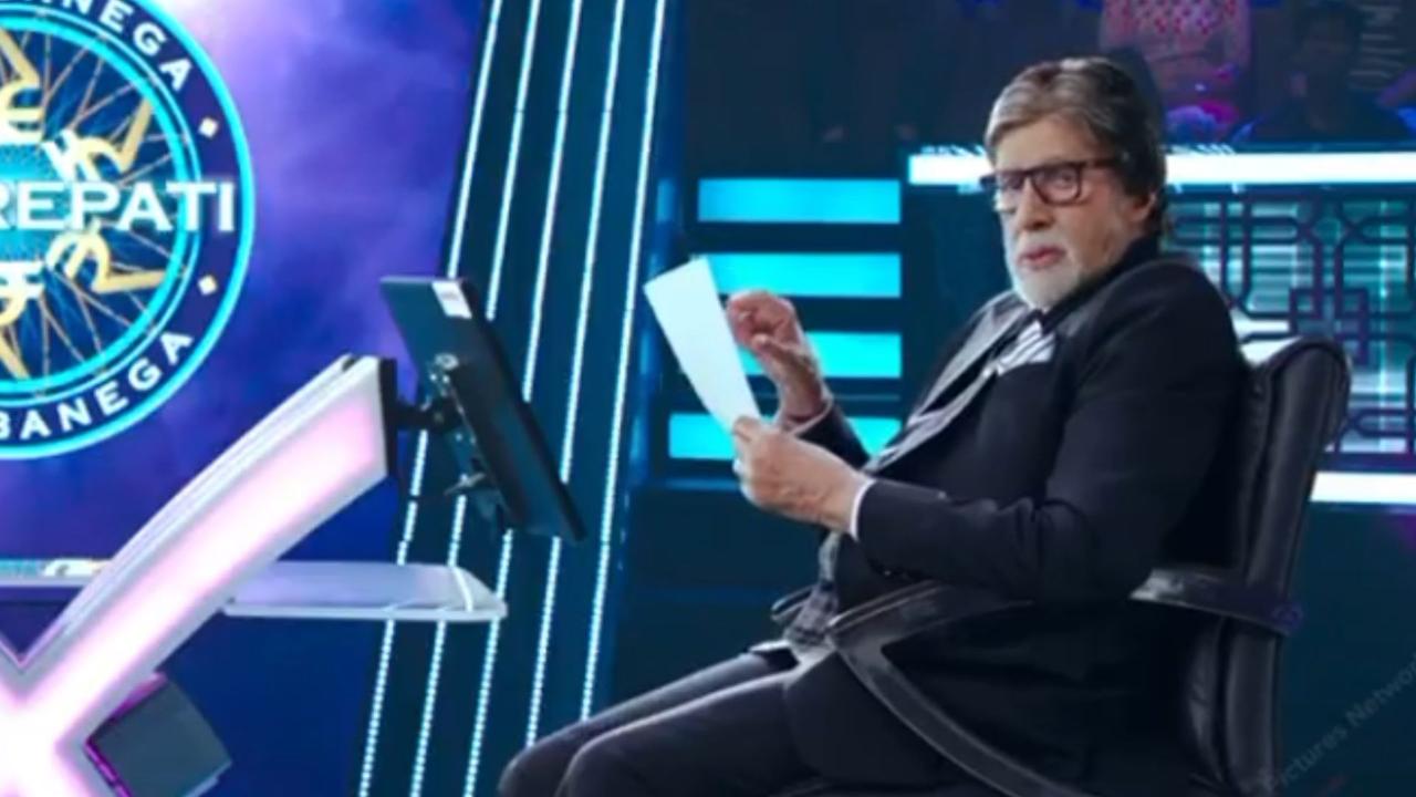 Amitabh Bachchan in KBC