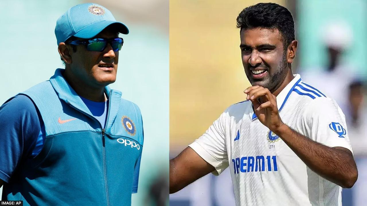 Anil Kumble & Ravichandran Ashwin