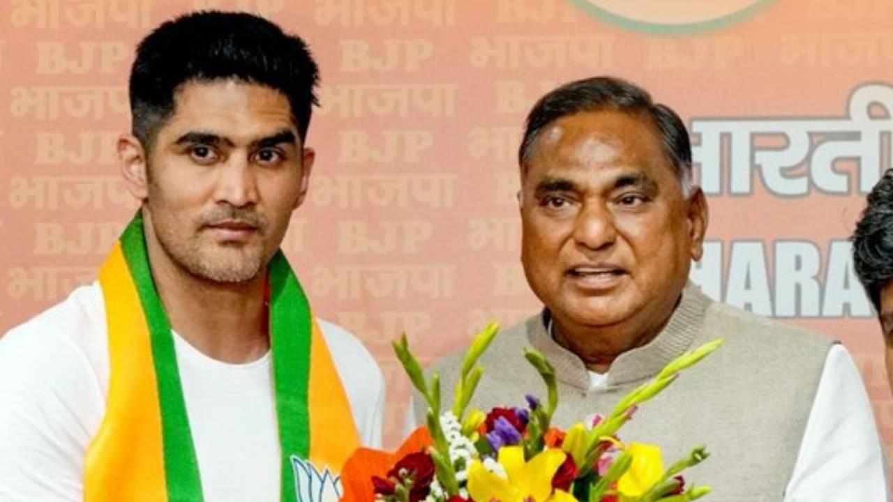 boxer vijender singh join bjp