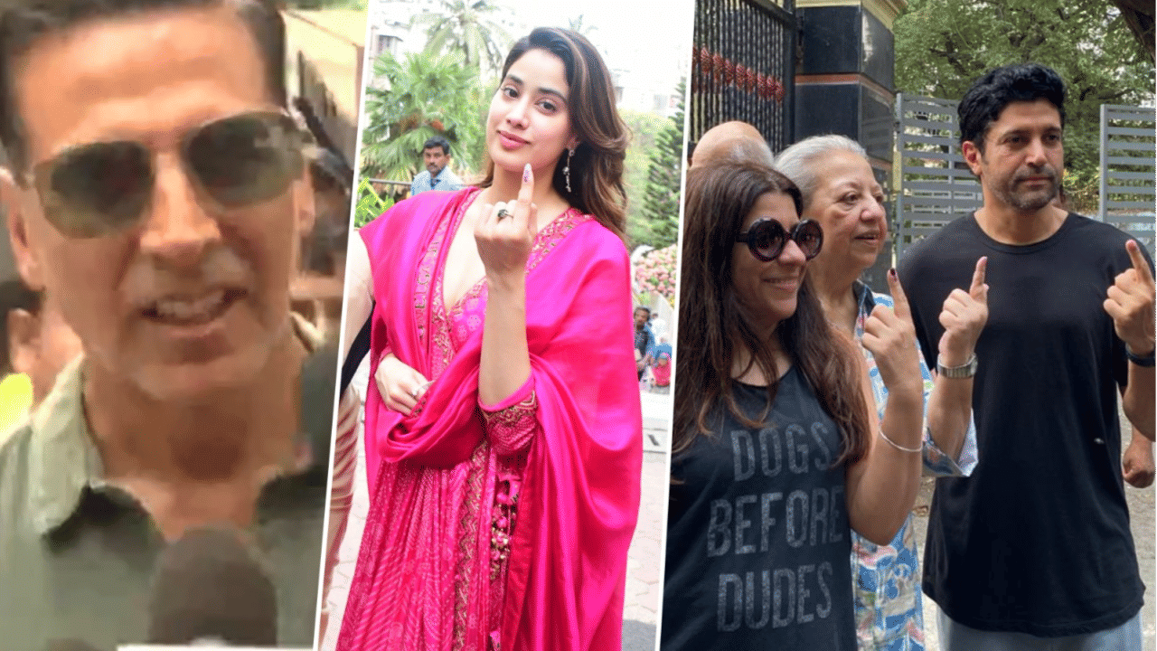 Bollywood Celebs Cast Vote