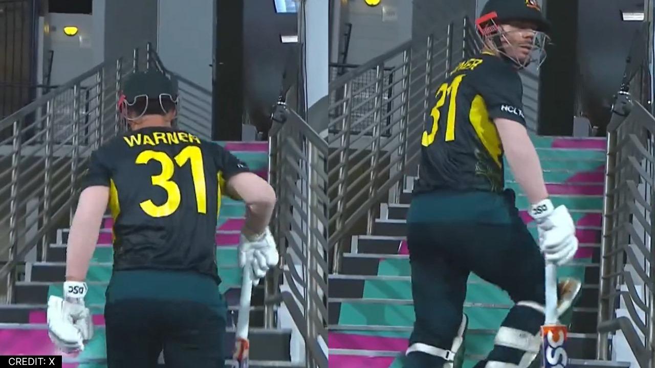 David Warner almost entered the wrong dressing room