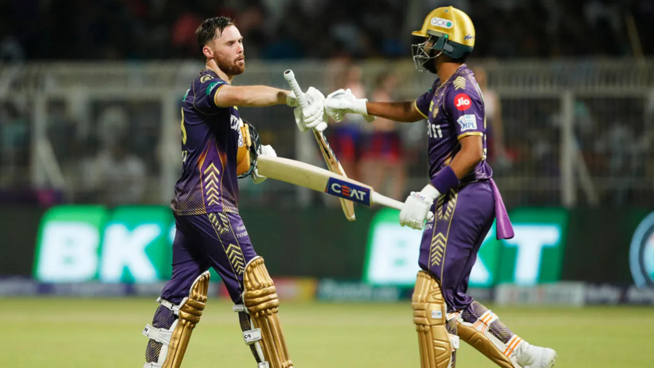 KKR beat DC by 7 wickets 