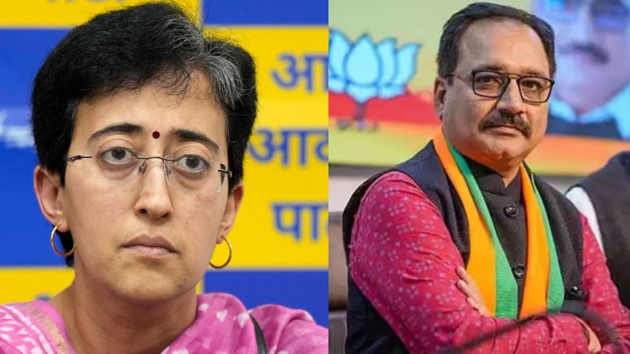 Atishi & Virendra Sachdeva