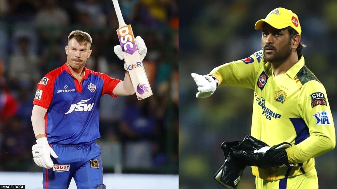 David Warner & MS Dhoni