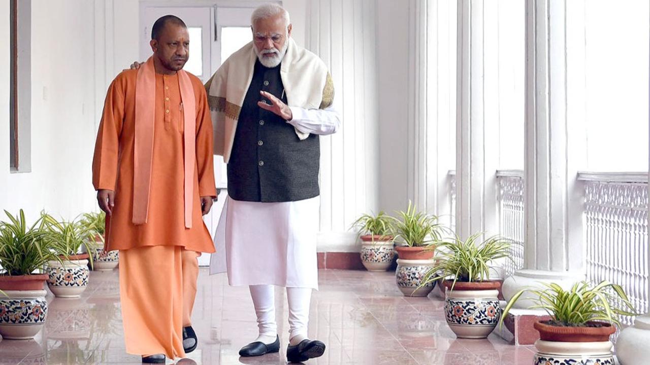 CM Yogi Wishes PM Modi