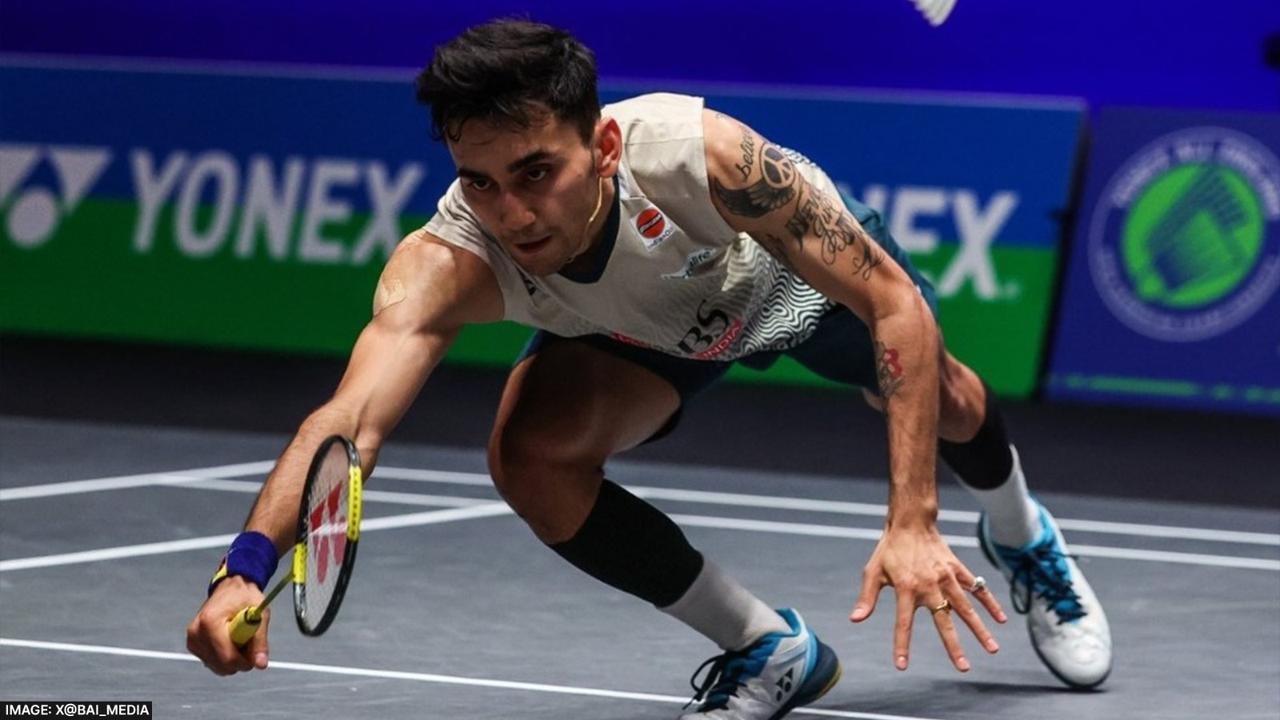 Indian Badminton Player in Swiss Open Tournament