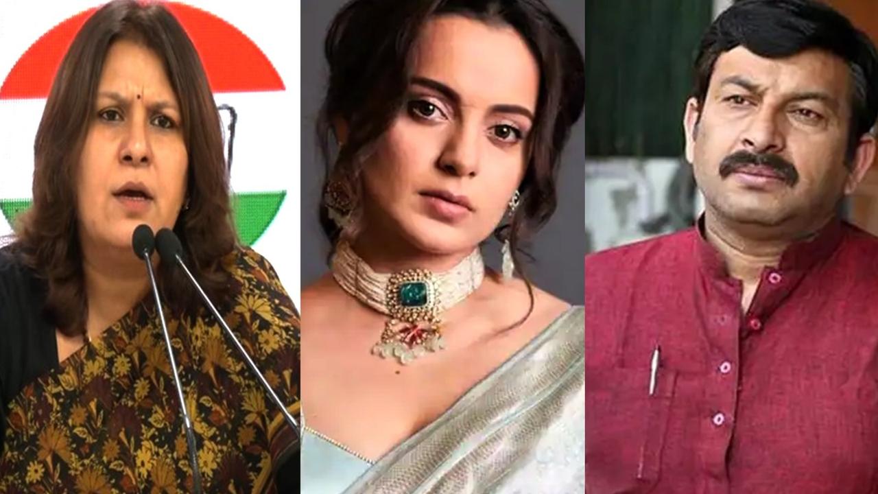 Supriya Shrinate, Manoj Tiwari & Kangana Ranaut