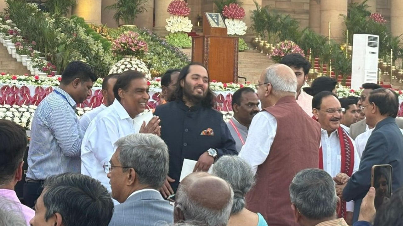 Anant Ambani at PM Modi's Oath Ceremony