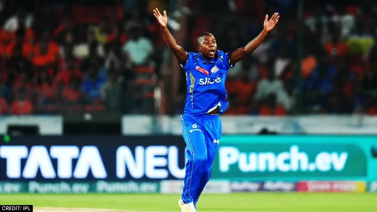 Mumbai Indians Fast Bowler Kwena Maphaka