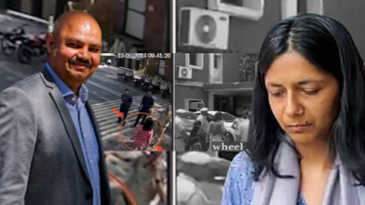 bibhav kumar-swati maliwal cctv